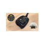 Bosch Series 4 Bagged Canister Vacuum Cleaner with Attachments, 2200W, Black and Gold - BGL38GOLD
