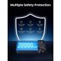 باور بانك يوجرين، سعة 20000 مللي امبير، 3 منافذ، رمادي -  PB720