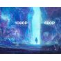بروجكتور LCD بوميكر، دقة 1920x1080 - ابيض