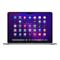 Apple MacBook Air MLXW3AE/A Laptop, 13.6 inch, Apple M2 Chip, 256GB SSD, 8GB RAM, M2 GPU 8 Cores, macOS - Space Grey