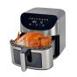 Sokany Digital Air Fryer, 7 Liters, 1700 Watt, Silver- SK-10031