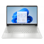 HP 15S-FQ5043NE Laptop, Intel Core i7-1255U, 512GB SSD, 8GB RAM, 15.6 Inch, FHD Display, Intel Iris XE Graphics, Windows 11 - Natural Silver, with iLock Power Strip, 3 Outlets-2500 Watt