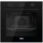 Teva Built-in Gas Oven, with Grill, 82 Liters, Black - QGSTL 75DT1 CS