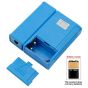 جهاز اختبار كابل شبكة ابلوس لان مزدوج، ازرق - WZ-468L