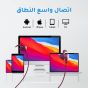 سماعة اذن بينجوزونز لاسلكية قابلة للطي حول الرقبة، أحمر داكن - N4