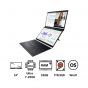 Asus Zenbook Duo - UX8406CA-PZ062W Laptop, Intel Core Ultra 7-255H, 1TB SSD, 32GB RAM, 14 Inch 3K OLED 120Hz Touch Display, Intel Arc Graphics, Windows 11 - Inkwell Grey