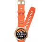 Mibro GS Active Smart Watch, 1.3 Inch - Gold Case and Orange Strap