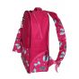 Gharibo Bags One Hand School Backpack With Pencil Case for Girls, Bow Pattern - Pink