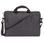 Rivacase Laptop Briefcase, 15.6 Inch, Grey - 8730