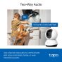 TP-Link Tapo C220 Wireless Indoor Security Camera, 2K 4MP QHD - White