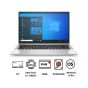 لاب توب اتش بي ايليت بوك 840 G8، انتل كور i5-1145G7، هارد SSD سعة 512 جيجا، رام 16 جيجا، شاشة 14 بوصة بدقة FHD، كارت شاشة انتل ايريس Xe جرافيكس، ويندوز 10 برو - فضي