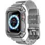 SUPCASE [Unicorn Beetle Pro] Series Case Designed for Apple Watch Series 7/6/SE/5/4 [41/40mm], Rugged Protective Case with Strap Bands (FrostBlack)