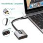 محول USB-C إلى HDMI اونتين، 4K UHD، رمادي - OTN-9587S