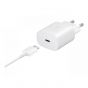 Samsung Wall Charger USB Type-C 25W, White - EP-TA800XWEGWW
