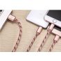 Keendex Micro USB Charge and Data Cable, 1.5 Meters, Pink - KX 3118
