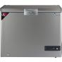 Penguin Defrost Chest Deep Freezer, 303 Liters, LG Compressor, Silver - ES341L