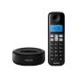 Philips Cordless Phone, Black - D1611B/63