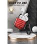 SUPCASE Unicorn Beetle Pro Series Case Designed for Airpods 1 & 2, Full-Body Rugged Protective Case with Carabiner for Apple Airpods 1st & 2nd (Red)