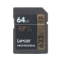 Lexar Professional 633x SDXC UHS-I Memory Card, 64GB, 95MB-s - LSD64GCB1EU633