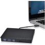 External DVD Burner, CD Writer, USB 3.0 - Black