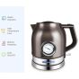 Sonifer Electric Kettle, 1.8 Liters, 1500 Watts, Metallic Brown - SF-2046