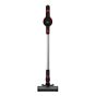 Beko Bagless Stick Vacuum Cleaner with Attachments, 110W, Black and Red - VRT 50121 VR