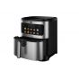 Beko Digital Air Fryer, 6.8 Liters, 1875 Watt, Silver and Black - FRL 5464 X