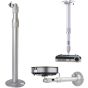 Ceiling Mounting for Projectors 20-40 cm - Silver