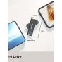 Sandisk iXpand 2 In 1 Lightning and USB Type-C Flash Drive, 256GB, Black - SDIX70N-256G-GN6NE