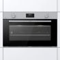 Gorenje Built-in Gas Oven with Grill, 90 Cm, 88 Liters, Timer, Black and Silver - BOG9832E01X