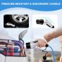 Gruensauber Type 2 Electric Car Charging Cable, 32 A, 7.2 kW - Multicolor