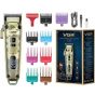 VGR Rechargeable Hair Clipper, Dry, Gold - V-005