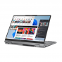 لاب توب لينوفو ايديا باد 5 2 في 1 14IRH9-83KX0045ED، انتل كور i7-13620H، هارد 512 جيجا SSD، رام 16 جيجا، شاشة OLED مقاس 14 بوصة، بدقة WUXGA تعمل باللمس، كارت شاشة انتل UHD جرافيكس، ويندوز 11 - رمادي لونا