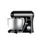 Swiss Pro Plus Stand Mixer, 6 Liters, 1500 Watt, Silver and Black - SP-SM1500B