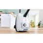 Bosch Series 4 ProHygienic Canister Vacuum Cleaner, 2200 Watt, White- BGL38WHYG