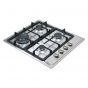 Kitchen Line Gas Built-in Hob, 60cm, 4 Burners, Stainless Steel - ZP.GN4014
