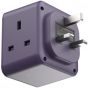 ONEPLUG 3-Outlet Cube Extension Socket With USB (US8)