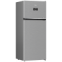 Beko No-Frost Top Freezer Refrigerator, 367 Liters, Inverter, Silver - RDNE420K02DXIDTEG , with Blender, 1.5 Liters, 600 Watt - TBN 62608 W