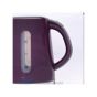 Home Electric Kettle, 1.7 Liters, 1850 Watt - Purple