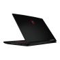 MSI GF63 12UCX Gaming Laptop, Intel Core i7-12650H, 512GB SSD M.2 2242 PCIe 4.0x4 NVMe, 16GB RAM, 15.6 Inch, FHD IPS, 144Hz, Anti-glare, Nvidia GeForce RTX 3050 4GB, FREEDOS - Black