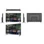 Haier 43 Inch FHD Smart LED TV with Built-in Receiver - H43K80EF, with Wall mount