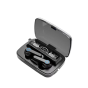 TWS Wireless Earphone With Charging Case, Black - M19