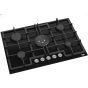 Teva Gas Built-in Hob, 90CM, 5 Burners, Black - ED045