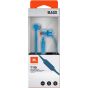 JBL Tune 110 Wired Earphones with Microphone - Blue
