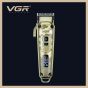 VGR Rechargeable Hair Clipper, Dry, Gold - V-005