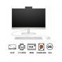HP 24-CR0001l ِAll in One, Intel Core i7-1355U, 512GB SSD, 16GB RAM, 23.8 Inch FHD IPS Display, Intel Iris Xe Graphics, Dos- White, with Keyboard and Mouse