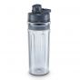 Tank Super Personal Blender with Bottle and Grinder, 600ml, 800 Watt, Silver and Black - OK 1079