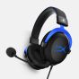 HyperX Cloud - Gaming Headset for PS4 with in-Line Audio Control and Detachable Noise Cancelling Microphone - HX-HSCLS-BL-EM - Black