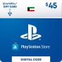 PlayStation PSN Card, 45 USD - Kuwait Store (Physical Card)