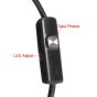 كابل ميكرو USB إلى كاميرا فحص منظار، 60 سم، اسود - CAM-06-B
